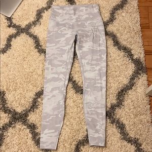 Lululemon white camo leggings